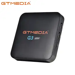 GTmedia G3 Android 7,1 Smart ТВ коробка Декодер каналов кабельного телевидения Amlogic S905X 2 GRAM + 16 ГРОМ Встроенный Wi-Fi передатчик для интернет-телевидения M3U