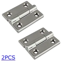 50*60 мм Морской сорт литой 304 нержавеющая сталь Лодка шкаф двери шкафа Стыковая петля мебельная фурнитура 4 отверстия кабины палубные петли