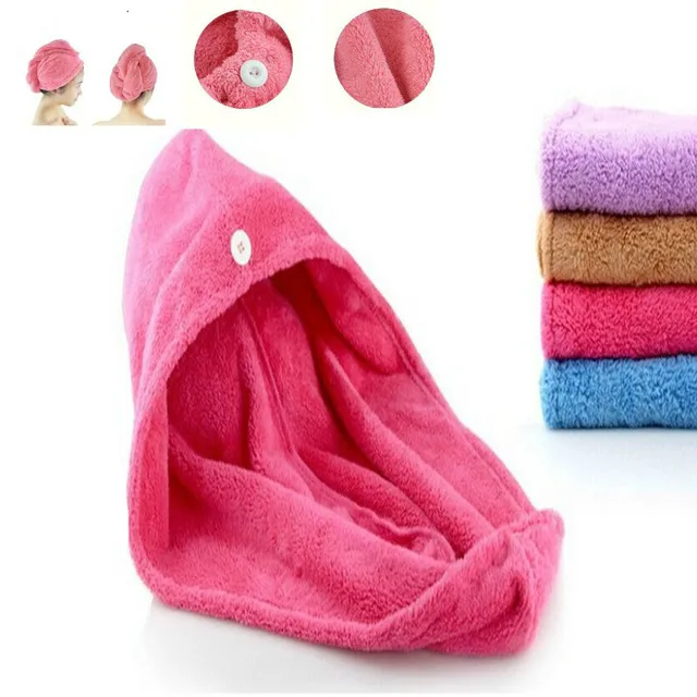 Cheap 100%High quality Womens Girls Lady's Magic Quick Dry Bath Hair Drying Towel Head Wrap Hat Makeup Cosmetics Cap Bathing Tool Cheap 100%High quality Womens Girls Lady's Magic Quick Dry Bath Hair Drying Towel Head Wrap Hat Makeup Cosmetics Cap Bathing Tool