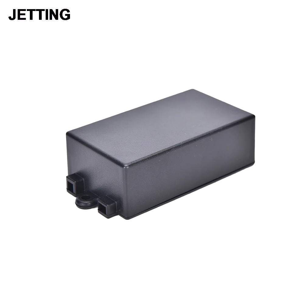 1 шт. водонепроницаемый пластиковый чехол для электронного инструмента 65*38*22 мм черный цвет