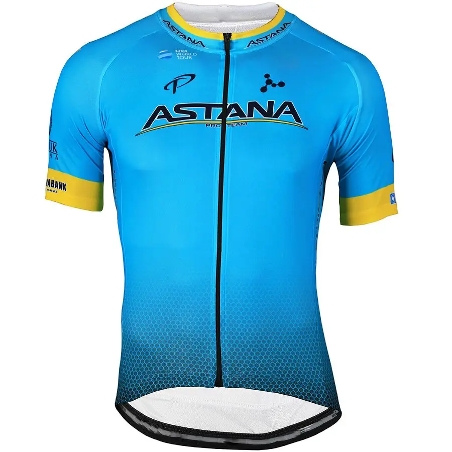 

Brand New 2019 ASTANA Cycling Jerseys Quick-Dry Short Sleeve Summer Ropa De Ciclismo Clothing Tops MTB Bicycle Shirts Clothes