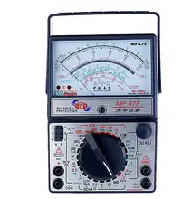 Ty MF-47F tipo analógico multímetro/totalmente funcional/ac circuito para determinar a linha de fogo.