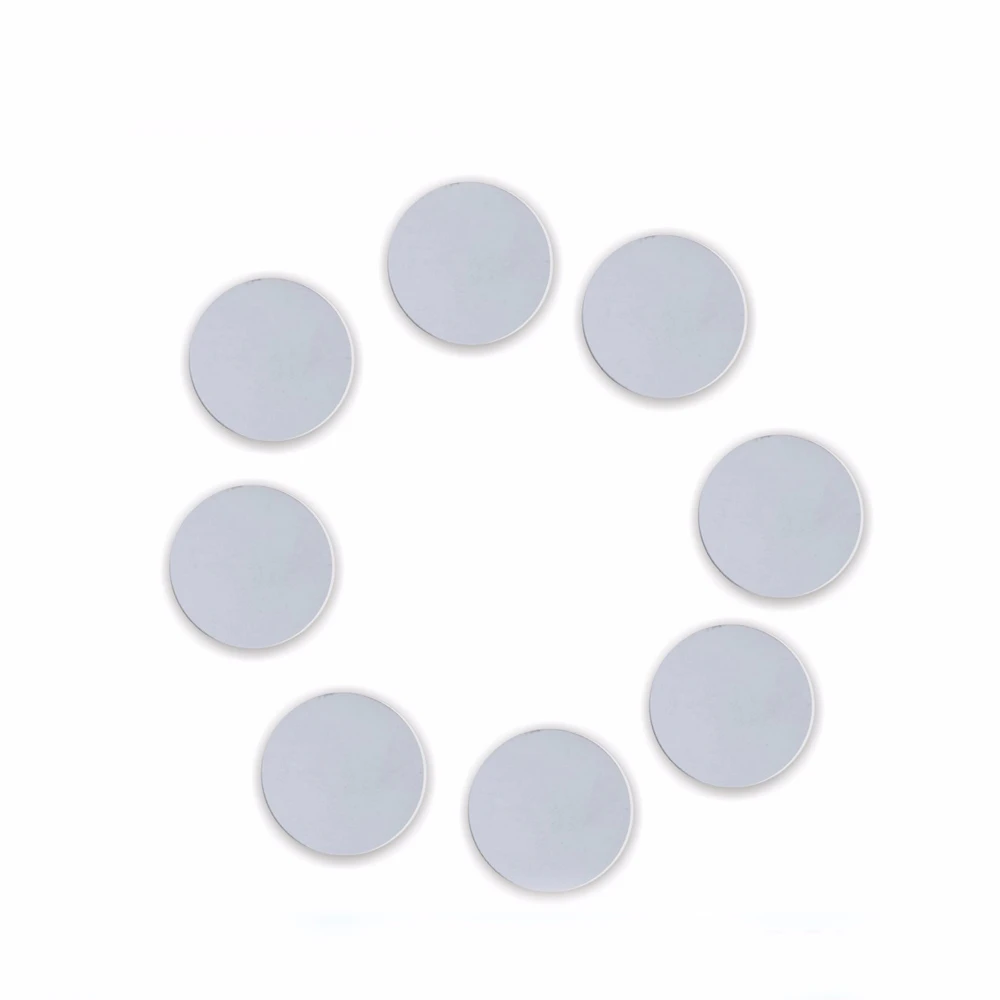 100 шт монета стиль TK4100 чиповая смарт-карта чип/125 кГц rfid-катушка карта/RFID метки/белый 25 мм