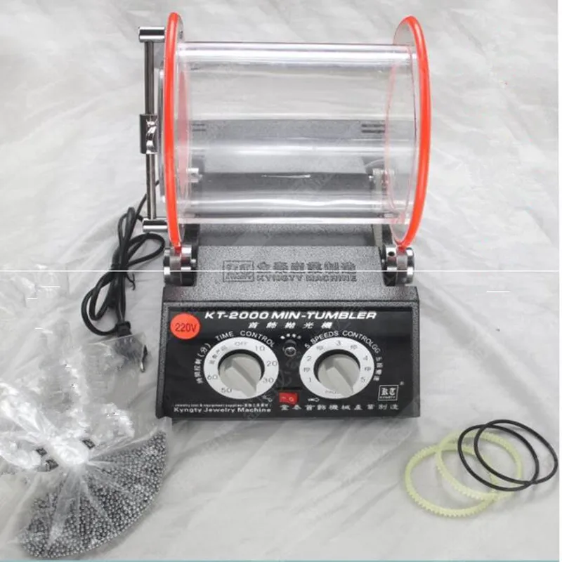kt2000 Jewelry dental diamond Rotary Tumbler 5KG tumbing polisher