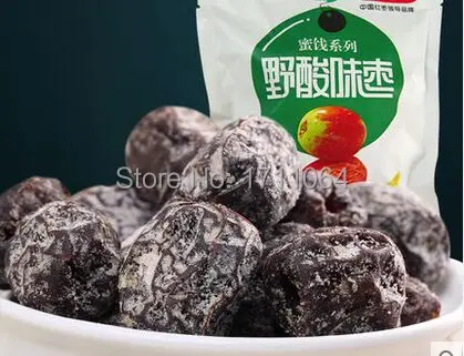 

Wild sour jujube 280 grams of a bag, there are about 30 packets, each packet which has 2-3 dates are very cheap and delicious sn