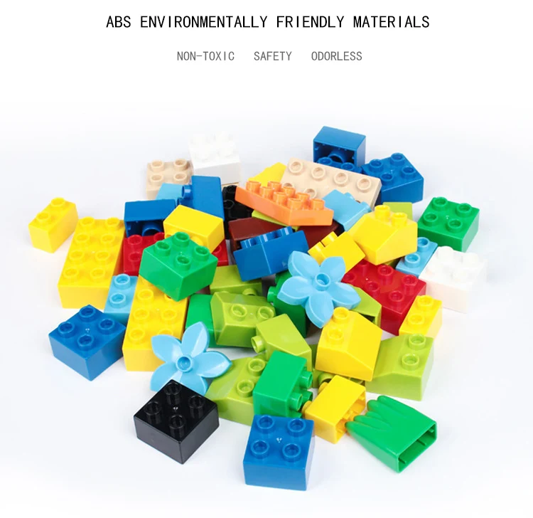 111 шт. блок Конструкторы кубики кирпичи игрушки «развлекательный парк» модель большой размеры Совместимость дети подарок развивающие