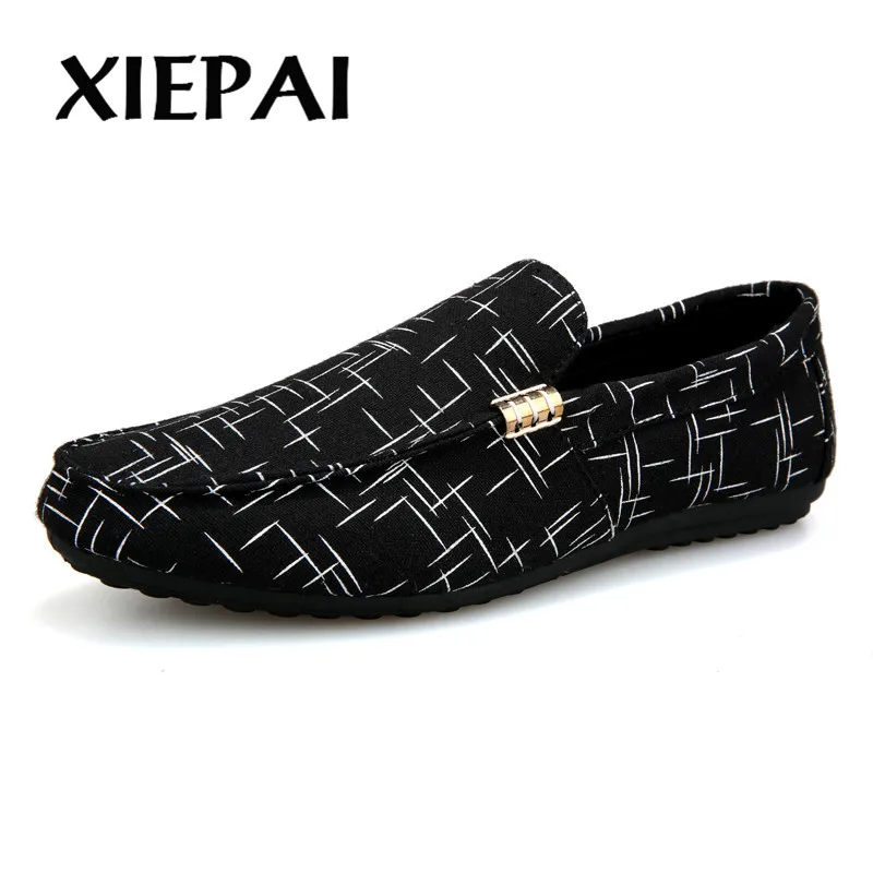 

Men Loafers Men Shoes Casual Shoes 2019 Spring Summer Light Canvas Youth Shoes Men Breathable Fashion Flat Footwear