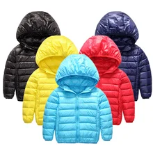 New Winter Duck Down Jacket For Boys Girls Jackets Light Coat 2 10Y Children s Down