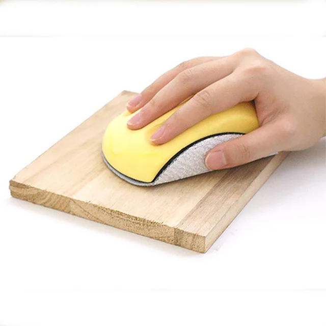 Buy Woodworking furniture hand sanding block surface