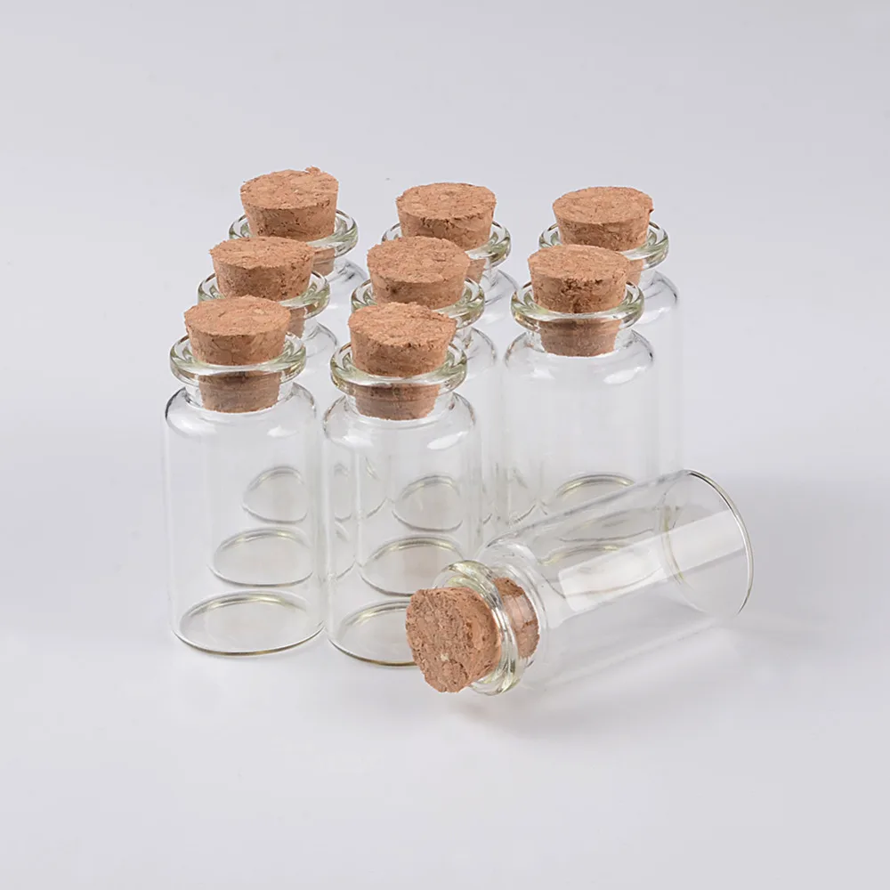 100pcs 24x45x125 mm clear transparent empty glass bottles with corks diy 10ml decorative glass - Decorative Glass Jars 100pcs 24x45x125 mm clear transparent empty glass bottles with corks diy 10ml decorative glass - Decorative Glass Jars