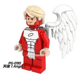 PG090 Ангел X-men Рисунок супер герой Строительство игрушки блоки