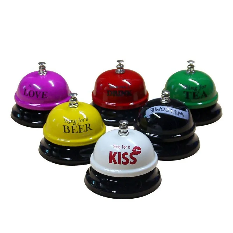 

Desk Kitchen Hotel Counter Reception Restaurant Bar Ring for Service Call Bell Color Random Design