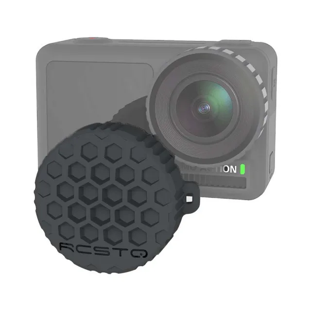 US $3.93 OSMO ACTION Lens Protective cover Silicone cap for dji OSMO ACTION Sports Camera Accessories