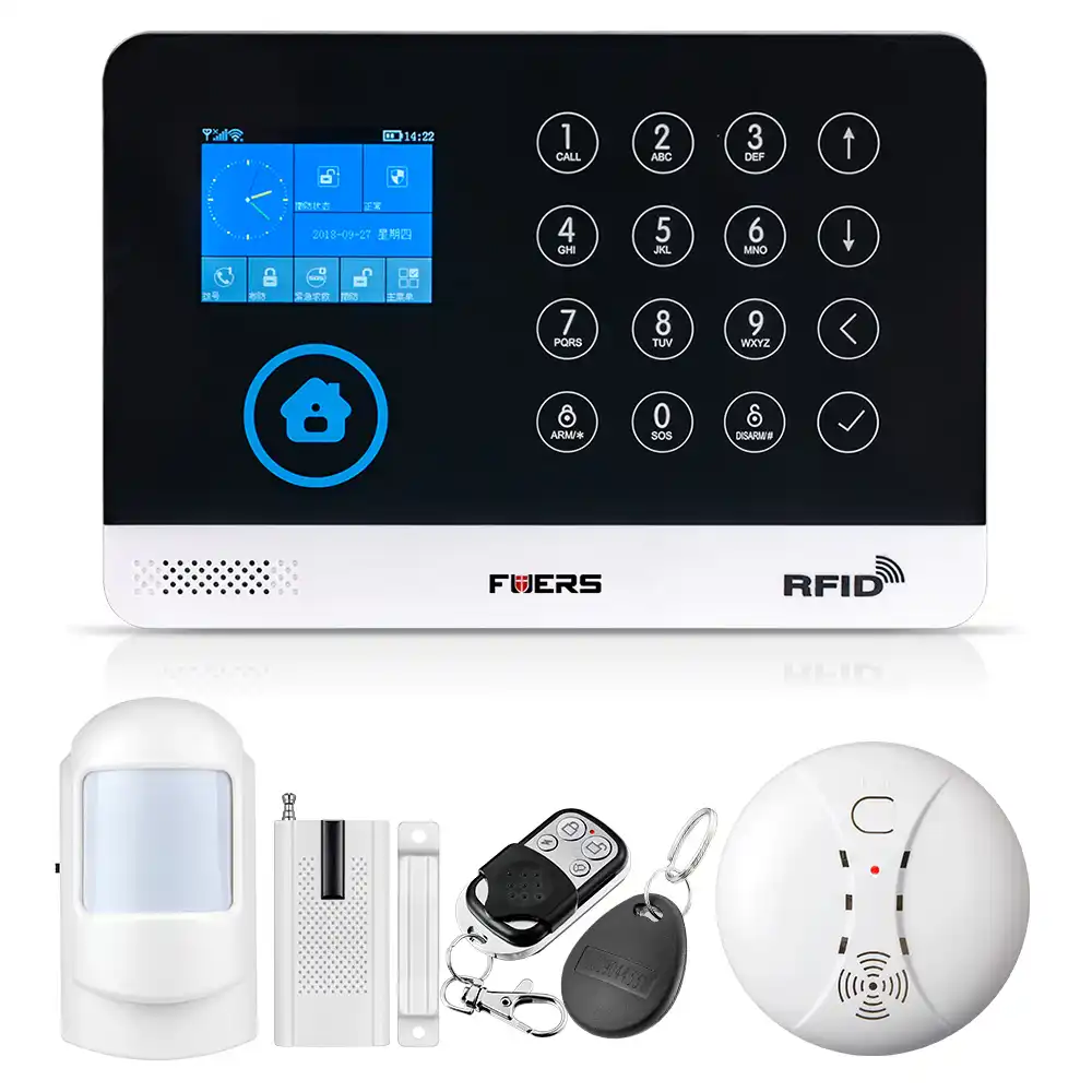 Detail Feedback Questions About Fuers Wg11 433mhz Wireless Gsm Home Fuers Wg11 433mhz Wireless Gsm Home Alarm System Set Lcd Touch Screen Wifi Security