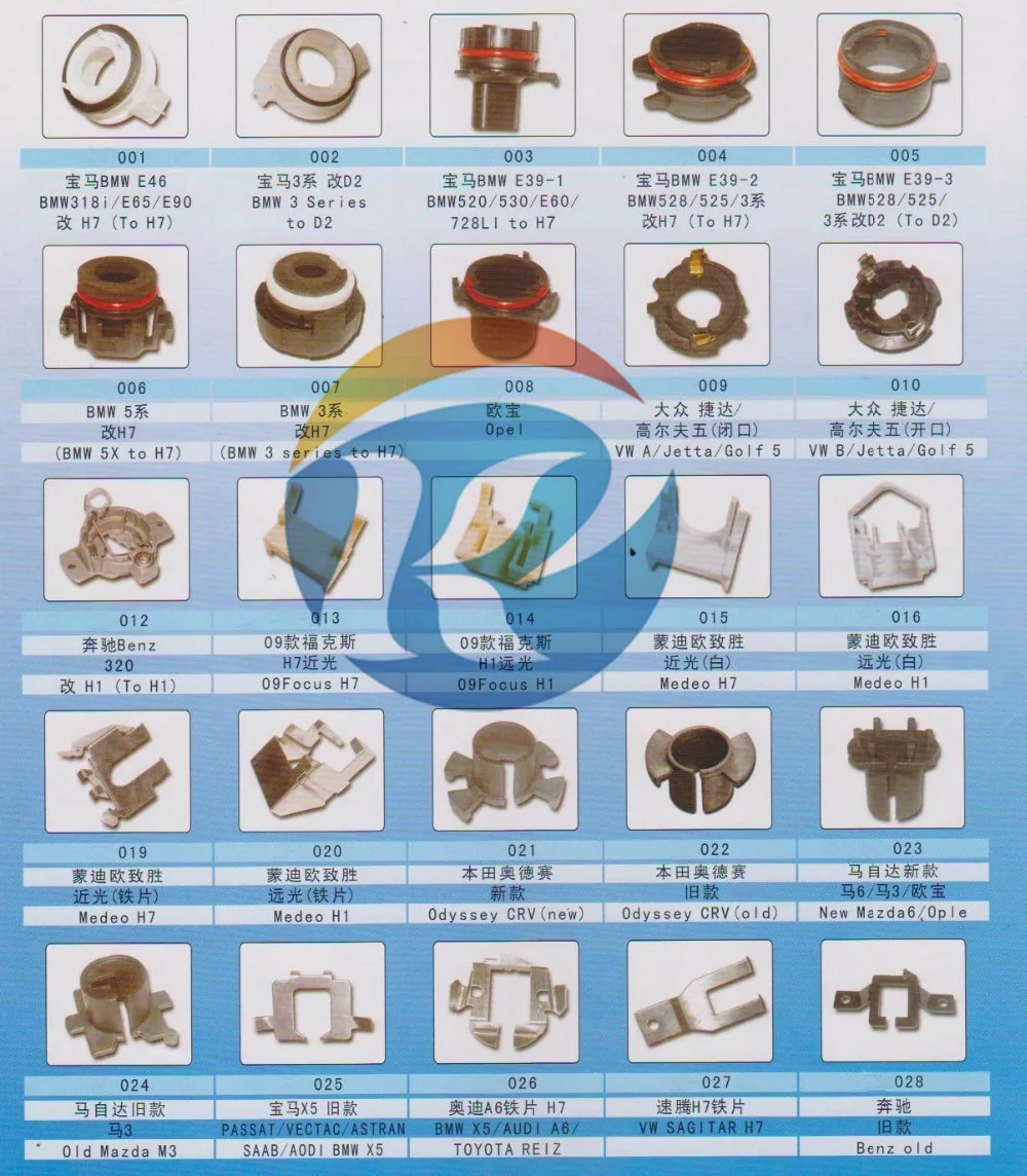 hid bulb holder_