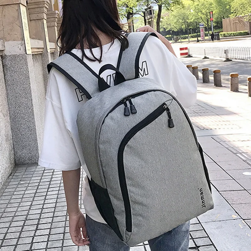 

Oeak Backpack with USB Port Multifunctional Oxford Coth Pack Travel Commerce Bag For Men and Women