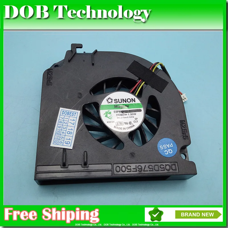 Original Laptop CPU FAN DELL LATITUDE D531 D820 D830 PRECISION M65 M4300