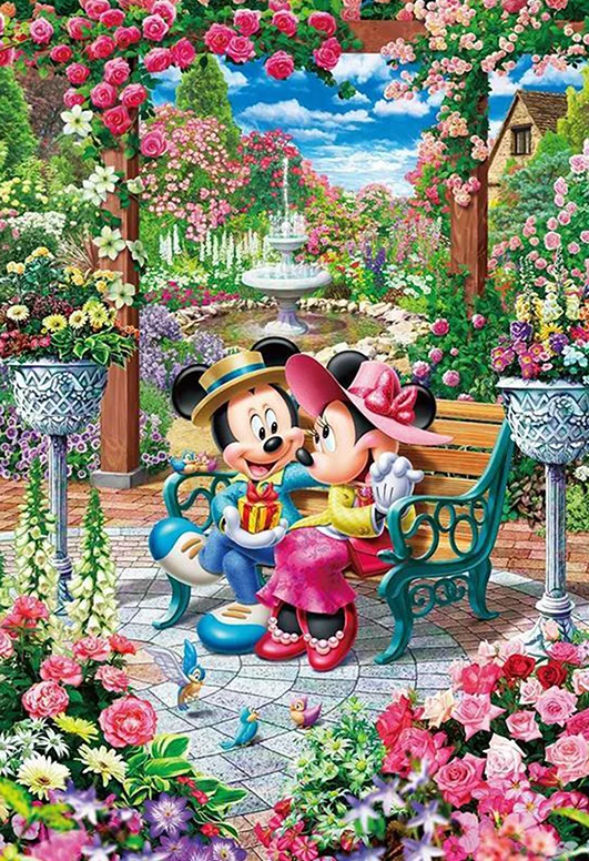 

5D DIY Diamond Painting cartoon Mickey Mouse Diamond Embroidery Cross Stitch Full circular Rhinestone Crafts Home Decoration