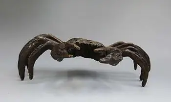 

China bronze carved beautiful finely two Foo Dogs play bead kylin fish box