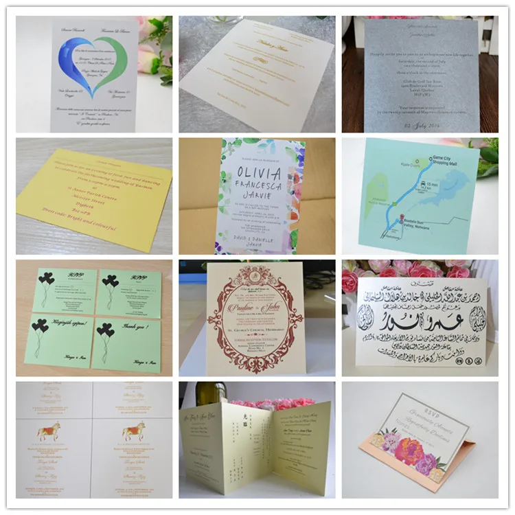 printed cards