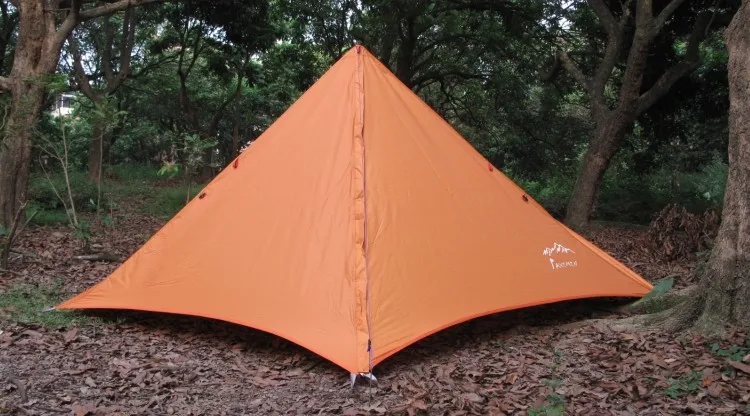 

Outdoor Ultralight Waterproof Outer Tent Sun Shelter Canopy Camping Large Capacity Tents 2-3 Person UV Protection Beach Awning
