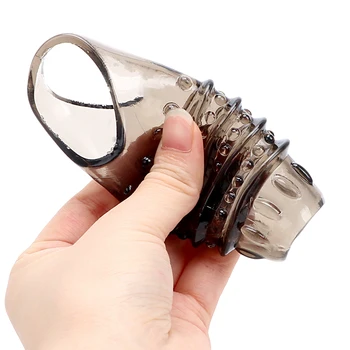 IKOKY Penis Ring Reusable Silicone Cock Ring Penis Enlargement Delayed Ejaculation Sex Toys For Men 2