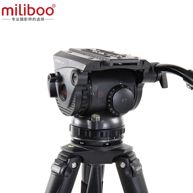 US $2.688.99 Miliboo M25 Broadcast Camcorder Fluid Head Quick Release Plate Load 25 Kg With 100 Mm Bowl Size High Performance Tripod Stand