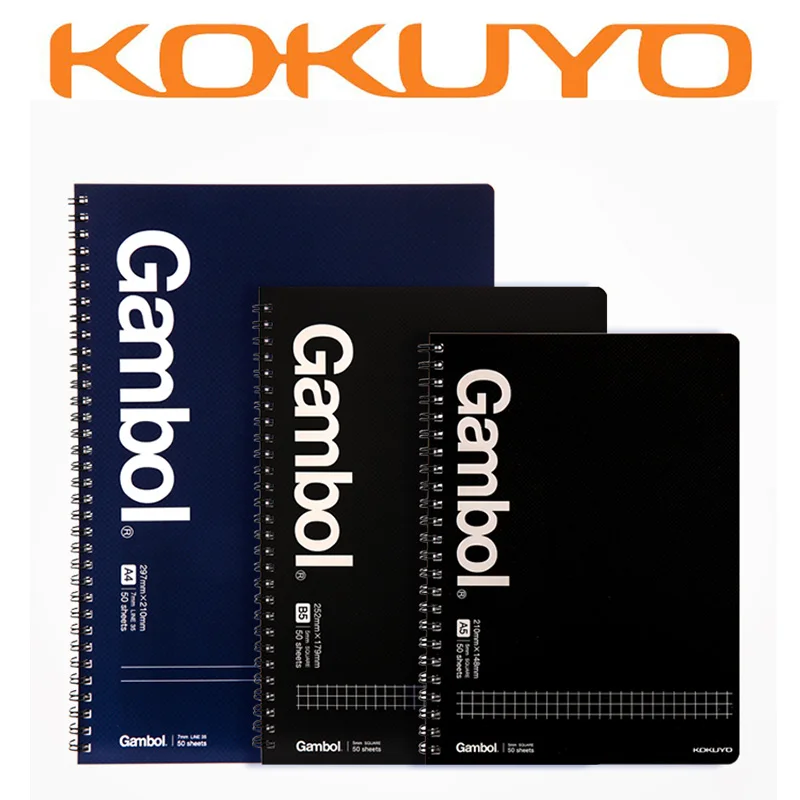 KOKUYOGambolSpiralNotebookStationeryBusinessCheckslineNotepad