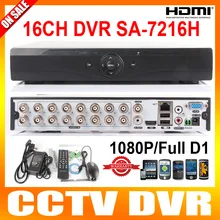 Обновление 16Ch 960 H Full D1 Запись в Реальном времени Воспроизведения С HDMI 1080 P Выход 16-канальный Гибридный ВИДЕОРЕГИСТРАТОР NVR Onvif ВИДЕОНАБЛЮДЕНИЯ DVR рекордер