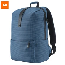 Модный школьный рюкзак Xiaomi, 600D, полиэстер, прочные сумки для 15,6 дюймового ноутбука