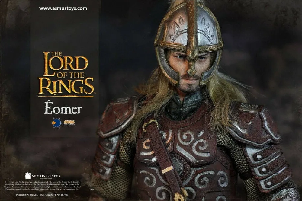 Игрушки Асмус LOTR011 в Властелин колец SIRIES Eomer 1/6 рисунок