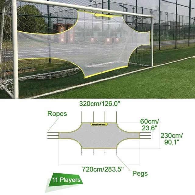 soccer goal corner net