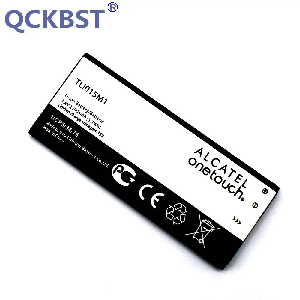 Аккумулятор QCKBST Tli015M1 1500 мАч для Alcatel One Touch Pixi 4 4034A PIXI 4034X 4034F 4034D телефон с кодом