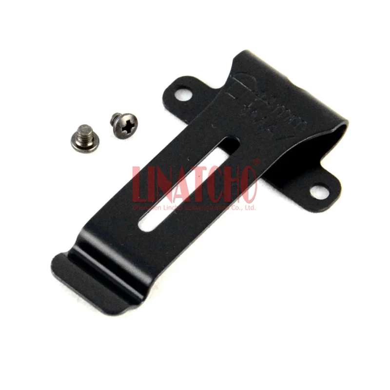 

10 pcs handheld two way radio walkie talkie small metal belt clip for TK-208 TK-308 TH-22AT TH-42AT BF-5118