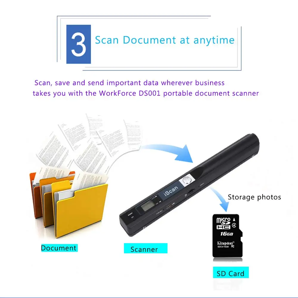 IssyzonePOS يده وثيقة ماسحة البسيطة المحمولة المحمول A4 صورة ماسحة USB مايكرو 16G SD بطاقة للمنزل Offlice كتاب المسح IssyzonePOS يده وثيقة ماسحة البسيطة المحمولة المحمول A4 صورة ماسحة USB مايكرو 16G SD بطاقة للمنزل Offlice كتاب المسح