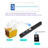 Scanner de documents Portable avec carte MicroSD de 16 go, Mini stylo, Format A4, 900DPI, Format JPEG/PDF ► Photo 3/6