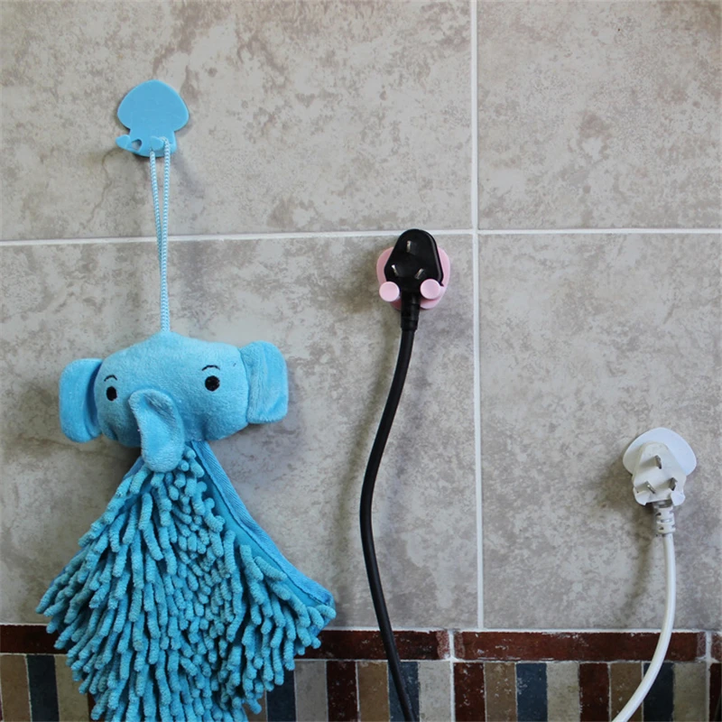 

Baby Safe 1pc Children Electrical Safety Product Sticking Hooks Power Cord Plug Hanger Power Socket Hook Holder Wall Rack Hanger