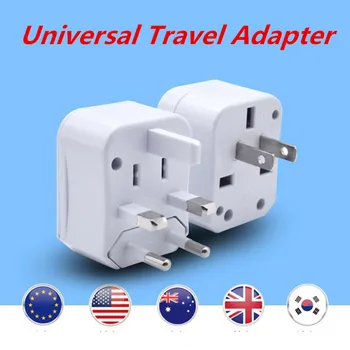 

10pcs Universal Plug Electrical Adapter Portable Power Socket Outlet All in One Travel Converter Worldwide Use US UK EU AU plug