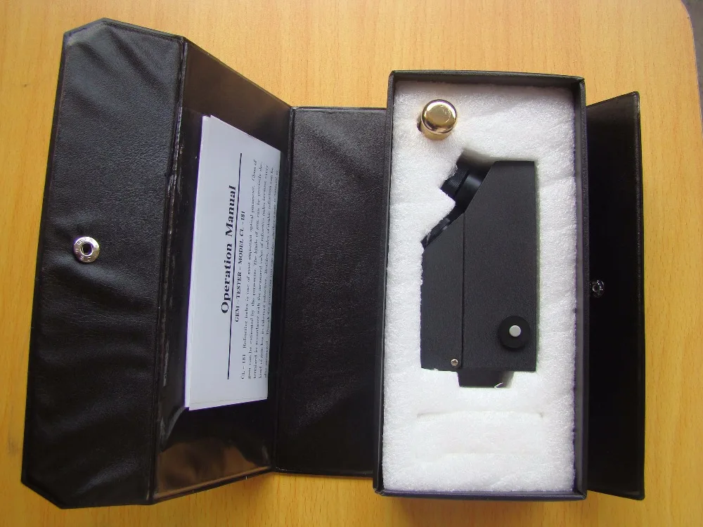 

yieryi Gem instrument gem tool gem refractometer diamond detector external with Built-in lights Measurement range: 1.30 ~ 1.81RI