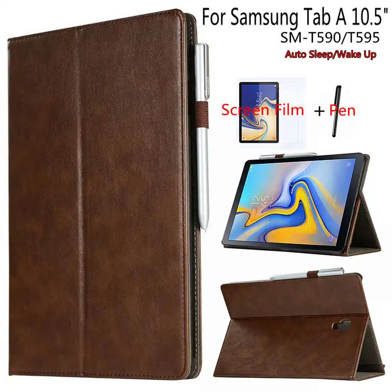 Премиум Магнитный Смарт PU кожаный чехол для Samsung Galaxy Tab A A2 T590 T595 10 5 "планшет Folio
