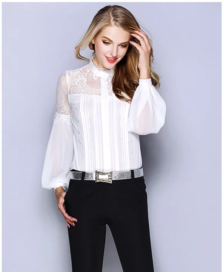  Blouse Shirt Womens Slim (12)