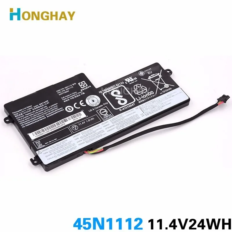 HONGHAY 45N1112 45N1113 аккумулятор для ноутбука lenovo Thinkpad X240 X240S X250 X250S T440 T440S T540 45N1108 45N1109