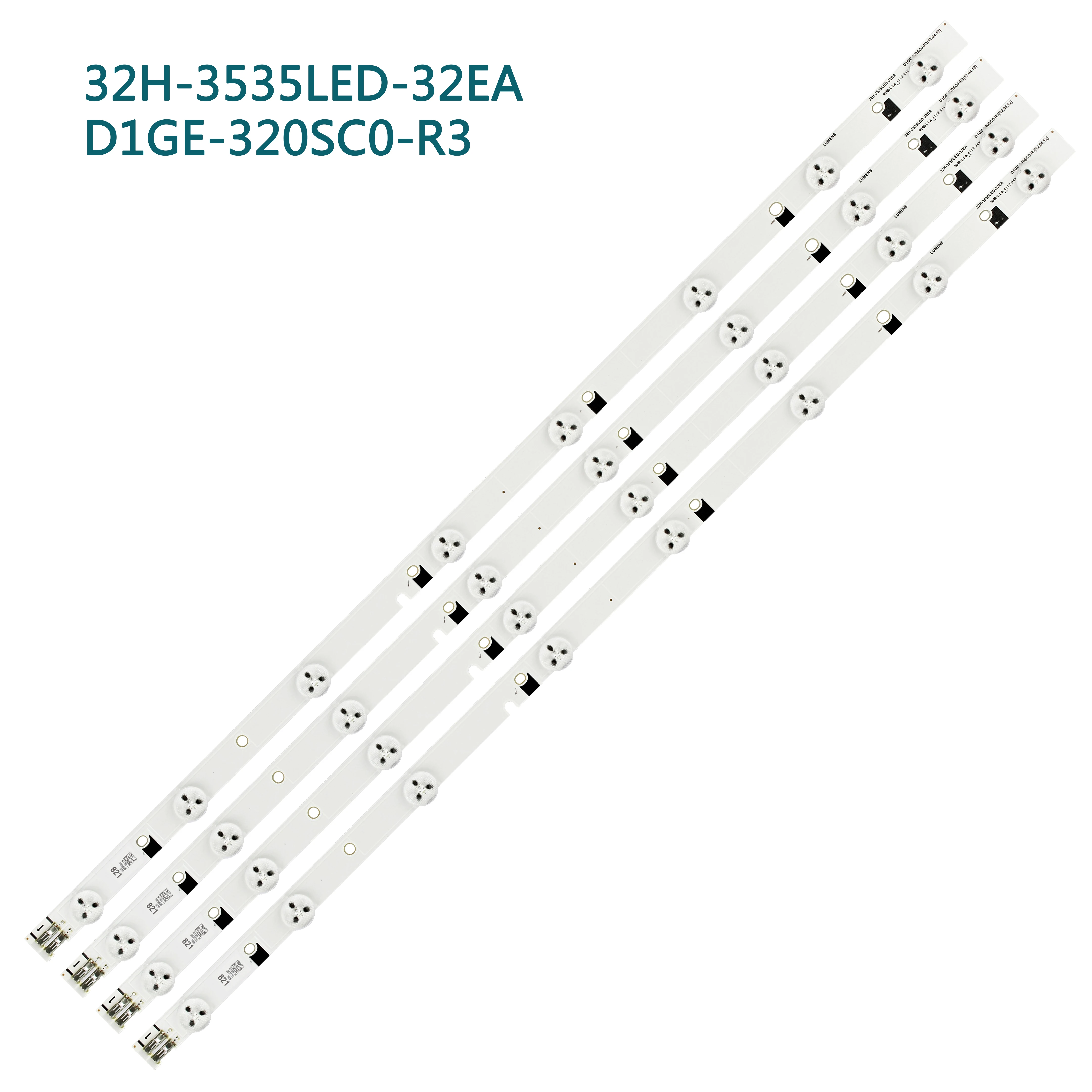 Комплект) 4 шт. 8 светодиодный s 580 мм светодиодный подсветка stirp для UE32EH4000W D1GE-320SC0-R3 BN96-24145A 32H-3535 светодиодный-32EA D1GE-320SC0-R2