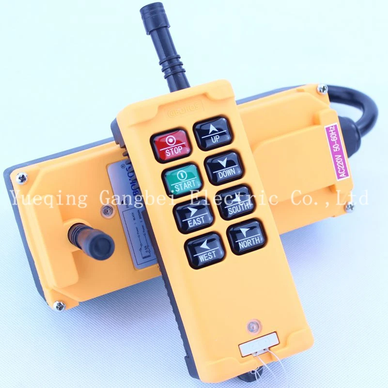 HS-8   Hoist crane remote control wireless radio Uting remote control 380VAC 220VAC 36VAC  12VDC-24VDC