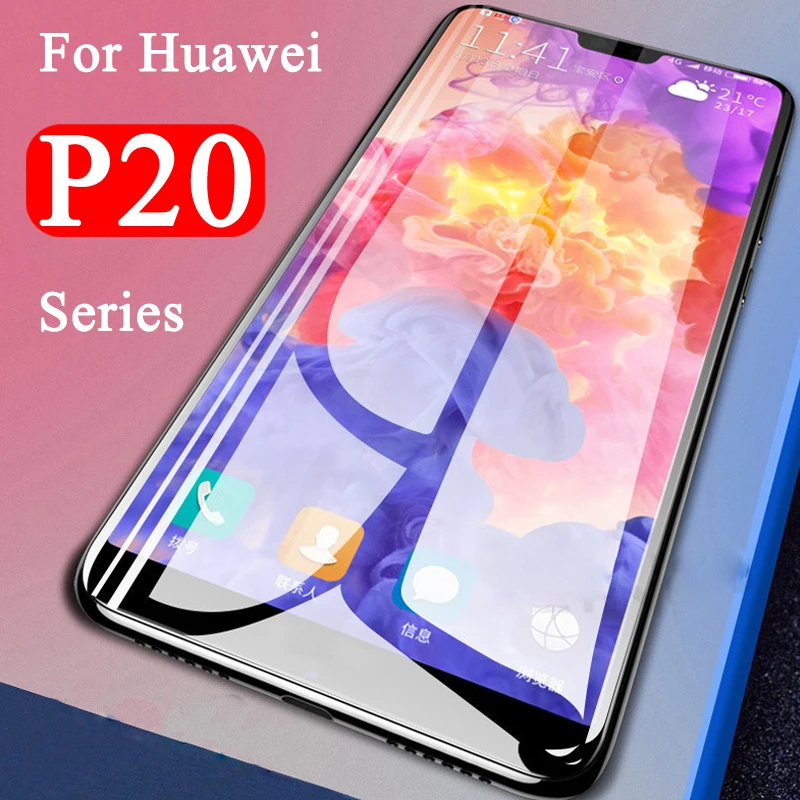 Защитное стекло для Huawei P20 Pro Lite Plus Huwai 20 P Light Защитная пленка экрана P-20 закаленное