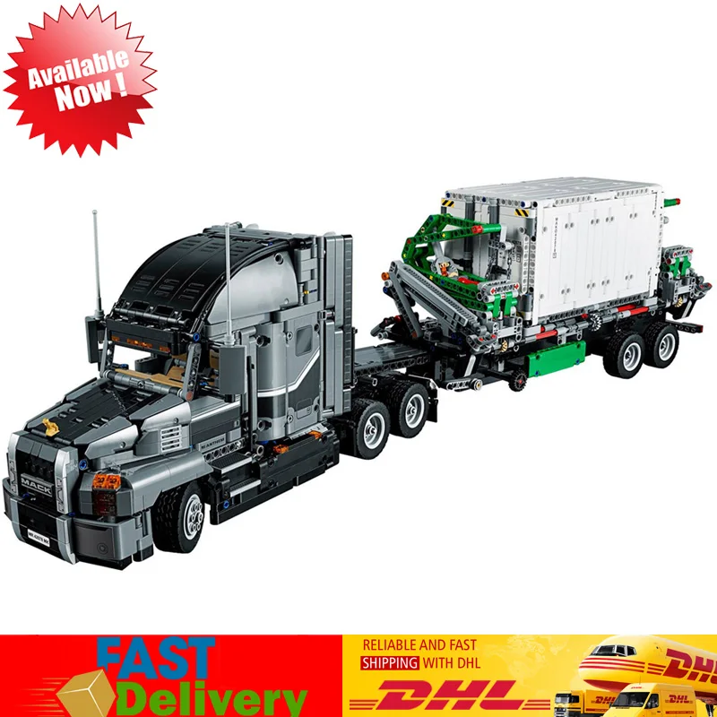 

2018 Lepin 20076 2906PCS The Mack Anthem Set Model Building Blocks Bricks Educational Toys Gifts Compatible LegoINGlys 42078