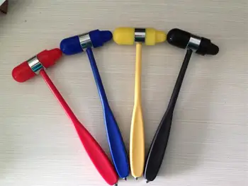 

Free Shipping promotion roller rubber handle multifunctional medical Diagnostic neurological reflex hammer