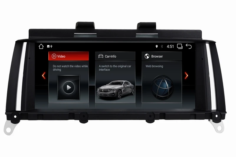 Clearance Android 8.1 For BMW X3 F25/X4 F26 Original NBT System, X3 F25 Original CIC System Car audio stereo car monitor screen all in one 1