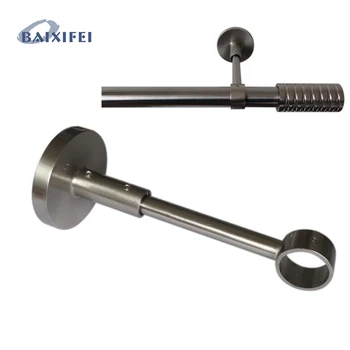 

2 Pcs D20mm Curtain Rod Decorative Bracket 12cm , Curtain Accessories Bracket for Window Decoration