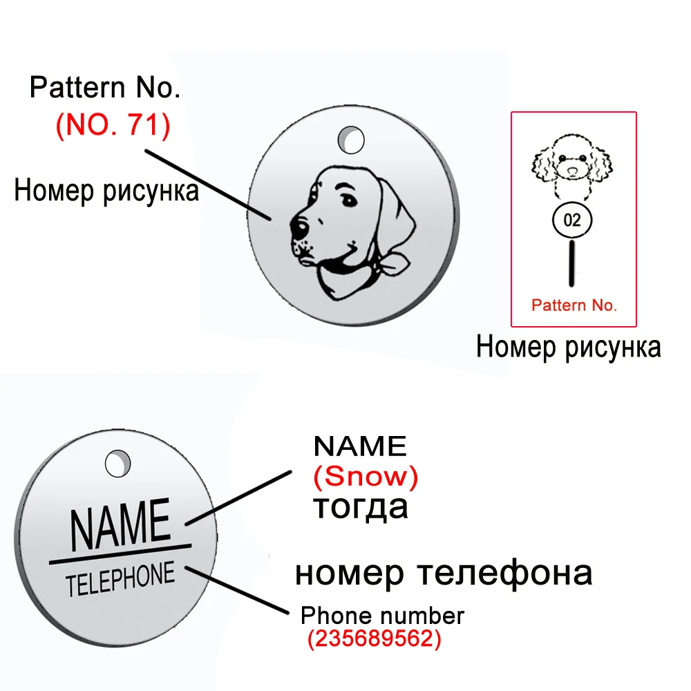 Новинка, 1 шт., Pawfect, новинка, гравировка, ошейник для собак, кошек, ошейник для собак из нержавеющей стали, идентификационная бирка, имя телефона, ошейник для собак, кошек, аксессуары